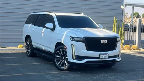 White 2021 Cadillac Escalade Sport Platinum for sale in Indio, CA
