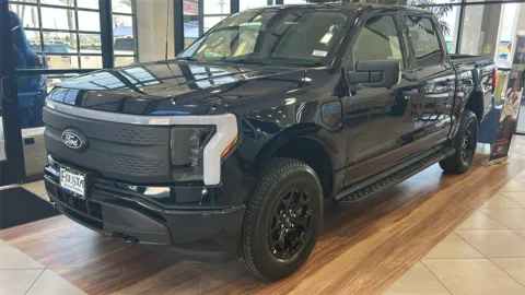 Blue 2025 Ford F-150 Lightning XLT for sale in Indio, CA