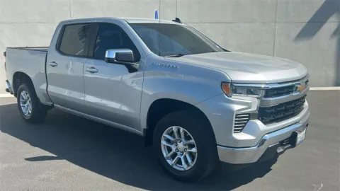 Silver 2022 Chevrolet Silverado 1500 LT for sale in Indio, CA