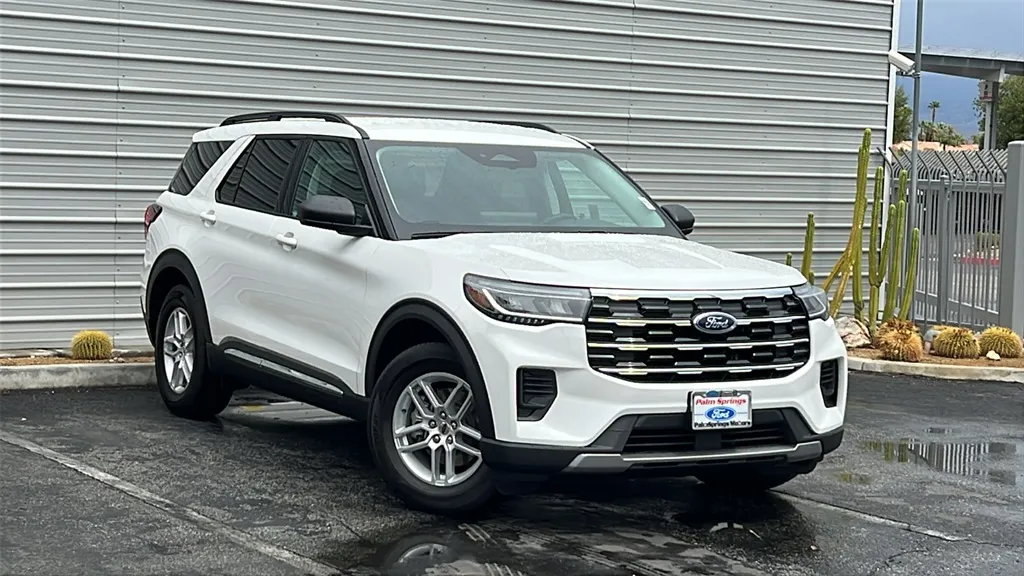 White 2025 Ford Explorer Active for sale in Indio, CA