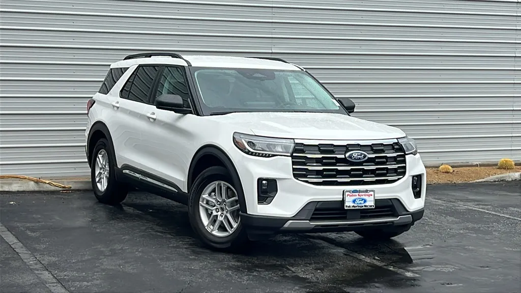 White 2025 Ford Explorer Active for sale in Indio, CA