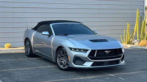 Silver 2024 Ford Mustang GT Premium for sale in Indio, CA