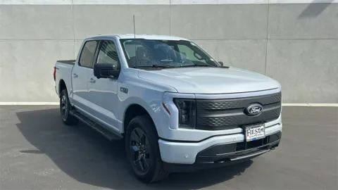White 2025 Ford F-150 Lightning Flash for sale in Indio, CA