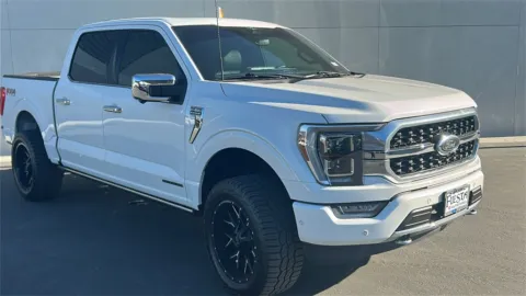 White 2023 Ford F-150 Platinum for sale in Indio, CA