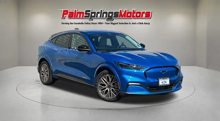 Blue 2025 Ford Mustang Mach-E Premium for sale in Indio, CA