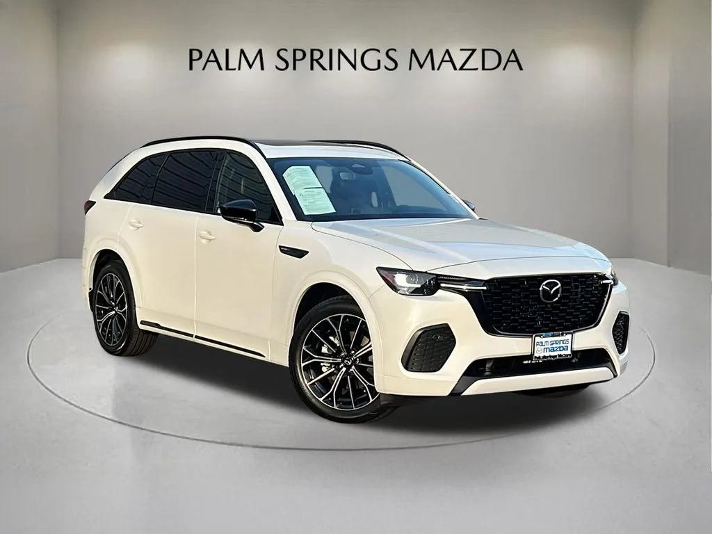 White 2025 Mazda CX-70 3.3 Turbo S Premium for sale in Indio, CA