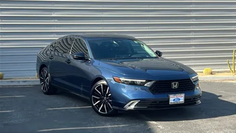Blue 2025 Honda Accord Hybrid Touring for sale in Indio, CA