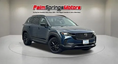 Blue 2025 Mazda CX-50 Hybrid Premium for sale in Indio, CA