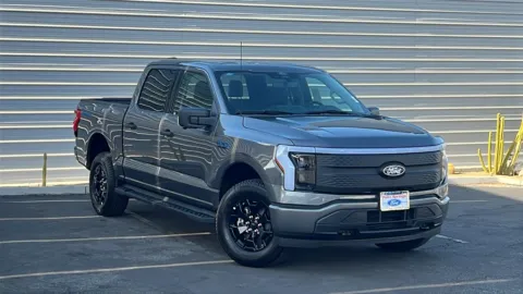 Gray 2025 Ford F-150 Lightning XLT for sale in Indio, CA