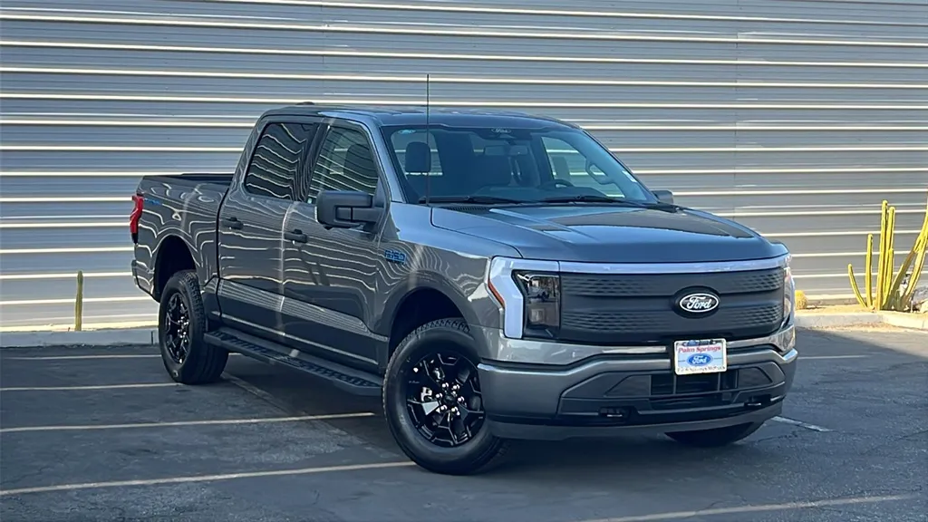 Gray 2025 Ford F-150 Lightning XLT for sale in Indio, CA
