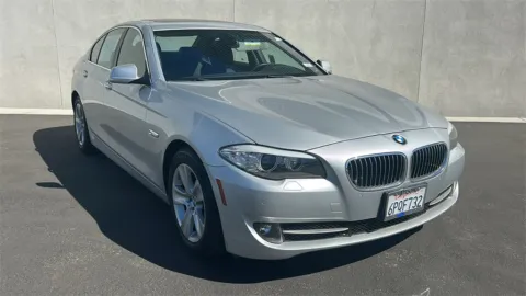 Silver 2011 BMW 5 Series 528i for sale in Indio, CA