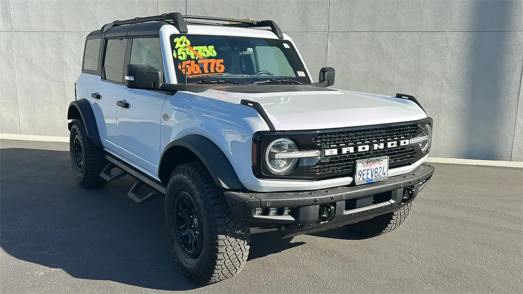 White 2023 Ford Bronco Wildtrak for sale in Indio, CA