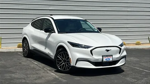 White 2025 Ford Mustang Mach-E Premium for sale in Indio, CA