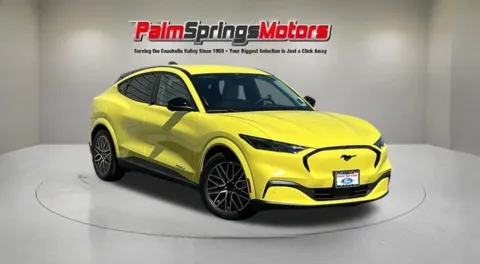 Yellow 2025 Ford Mustang Mach-E Premium for sale in Indio, CA