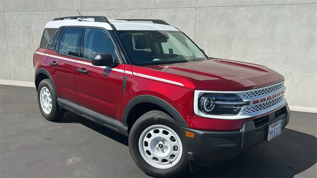 Red 2025 Ford Bronco Sport Heritage for sale in Indio, CA