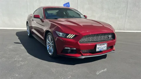Red 2016 Ford Mustang EcoBoost Premium for sale in Indio, CA