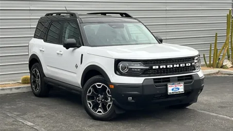 White 2025 Ford Bronco Sport Outer Banks for sale in Indio, CA
