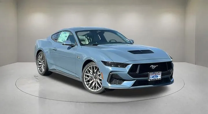 Blue 2025 Ford Mustang GT Premium for sale in Indio, CA