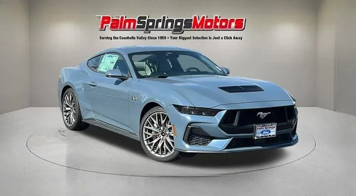 Blue 2025 Ford Mustang for sale in Indio, CA