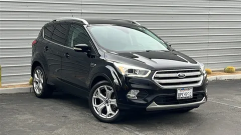 Black 2019 Ford Escape Titanium for sale in Indio, CA