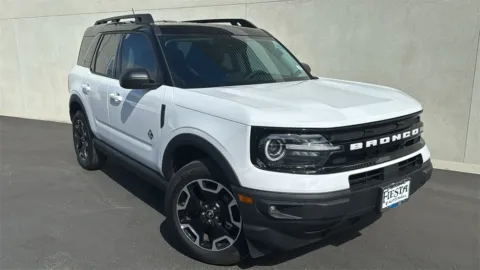 White 2024 Ford Bronco Sport Outer Banks for sale in Indio, CA