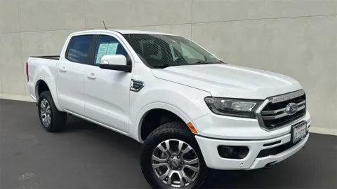White 2021 Ford Ranger Lariat for sale in Indio, CA