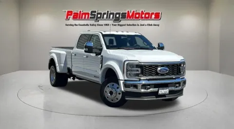 White 2023 Ford F-450SD King Ranch for sale in Indio, CA