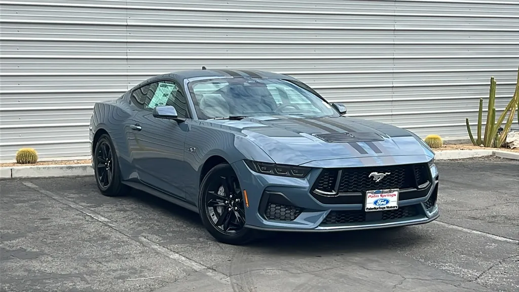 Blue 2025 Ford Mustang for sale in Indio, CA