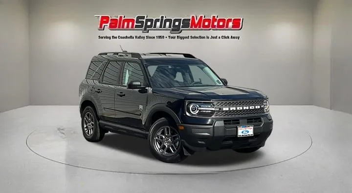Black 2025 Ford Bronco Sport Big Bend for sale in Indio, CA