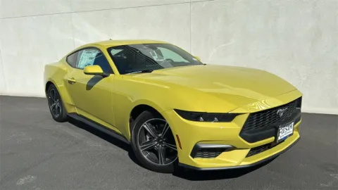 Yellow 2025 Ford Mustang for sale in Indio, CA