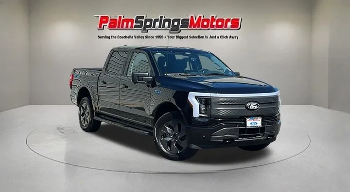 Black 2025 Ford F-150 Lightning Flash for sale in Indio, CA