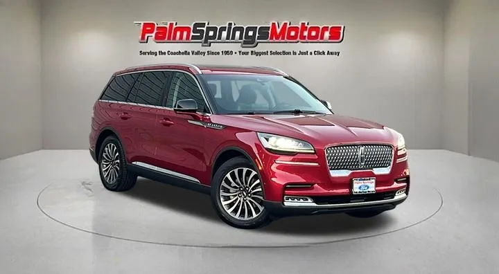 Red 2020 Lincoln Aviator Reserve for sale in Indio, CA