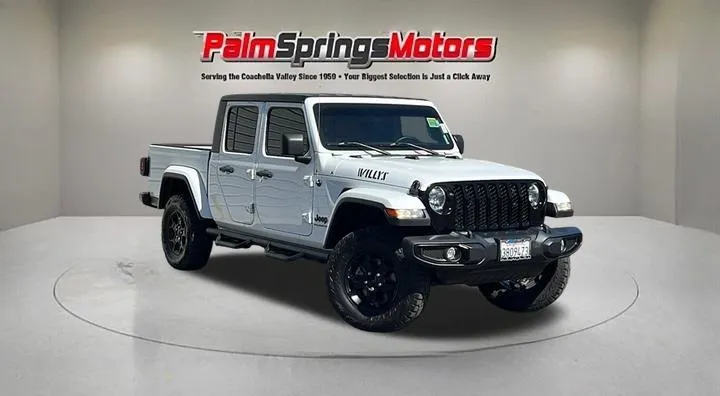 White 2023 Jeep Gladiator Willys for sale in Indio, CA