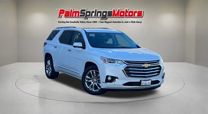 White 2020 Chevrolet Traverse High Country for sale in Indio, CA