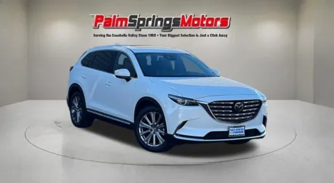 White 2023 Mazda CX-9 Signature for sale in Indio, CA