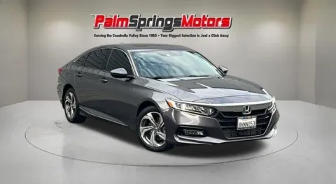 Gray 2018 Honda Accord EX-L 2.0T for sale in Indio, CA
