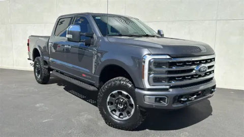 Gray 2024 Ford F-350SD Platinum for sale in Indio, CA