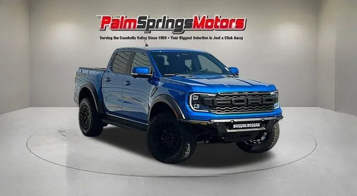 Blue 2024 Ford Ranger Raptor for sale in Indio, CA