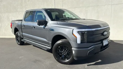 Gray 2025 Ford F-150 Lightning XLT for sale in Indio, CA