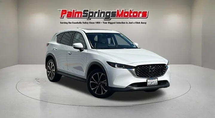 White 2023 Mazda CX-5 2.5 S Premium Plus Package for sale in Indio, CA