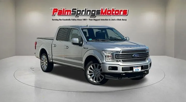 Silver 2019 Ford F-150 Limited for sale in Indio, CA