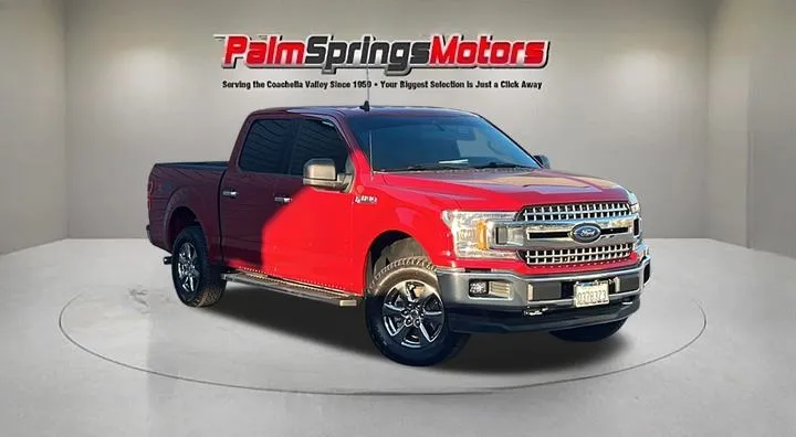 Red 2020 Ford F-150 XLT for sale in Indio, CA