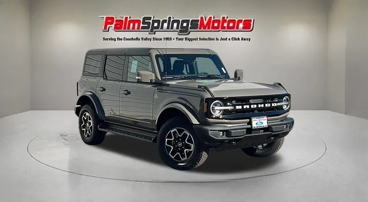 Gray 2025 Ford Bronco Outer Banks for sale in Indio, CA