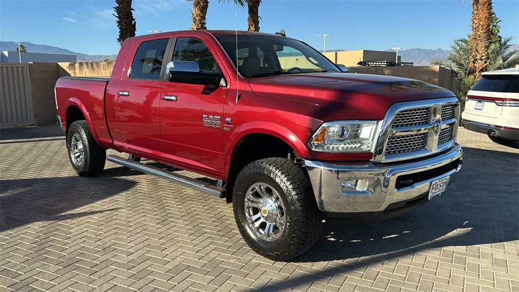 Red 2015 Ram 3500 Laramie for sale in Indio, CA