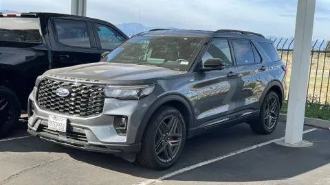Gray 2025 Ford Explorer ST-Line for sale in Indio, CA