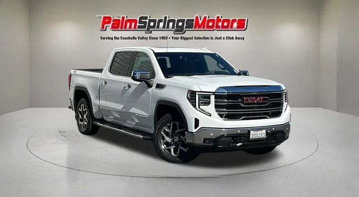 White 2023 GMC Sierra 1500 SLT for sale in Indio, CA