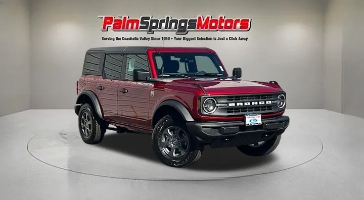 Red 2025 Ford Bronco Big Bend for sale in Indio, CA