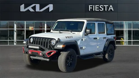 Photos of 2021 Jeep Wrangler Unlimited Willys for sale in Indio, CA at Fiesta Kia
