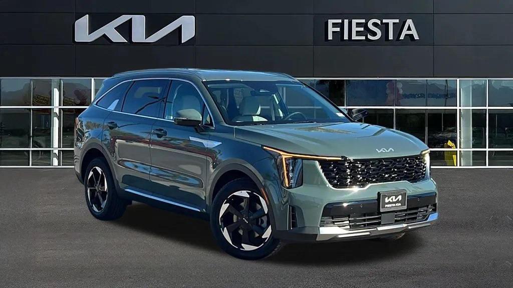 Green 2026 Kia Sorento Hybrid EX for sale in Indio, CA
