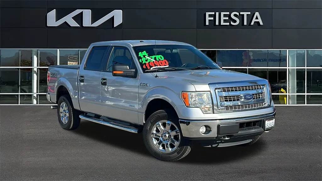Silver 2014 Ford F-150 XLT for sale in Indio, CA
